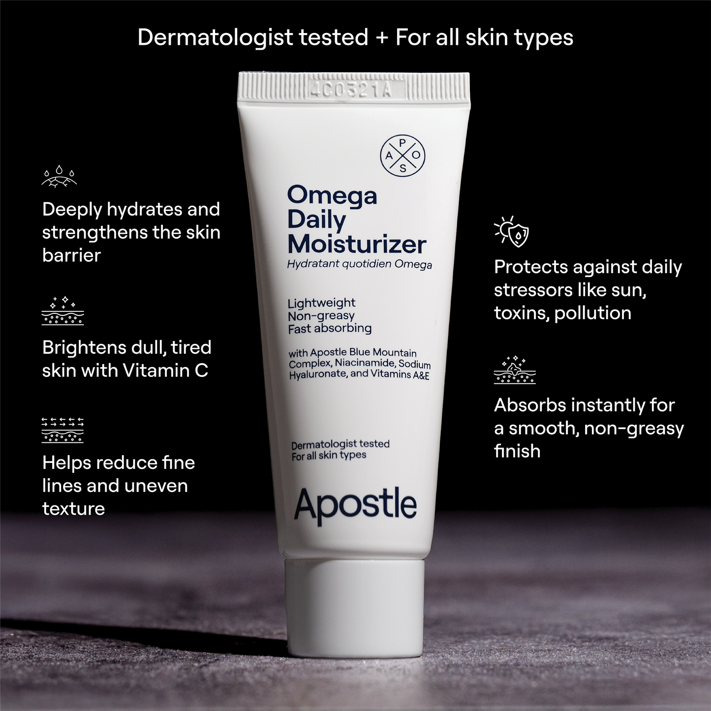 Sanctify Daily Face Wash and Omega Daily Moisturizer Discovery Bundle