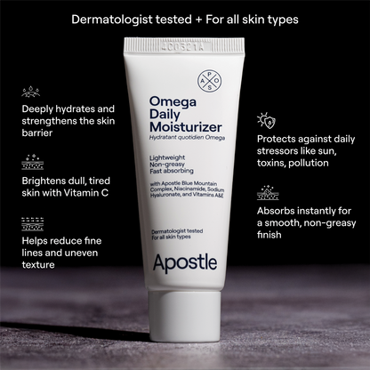 Sanctify Daily Face Wash and Omega Daily Moisturizer Discovery Bundle